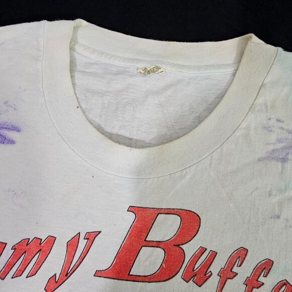 Jimmy Buffett Live In 95 Tie-Dye T-Shirt XL 100% Cotton Graphic Tee - Picture 5 of 9